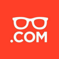 glasses.com square logo red